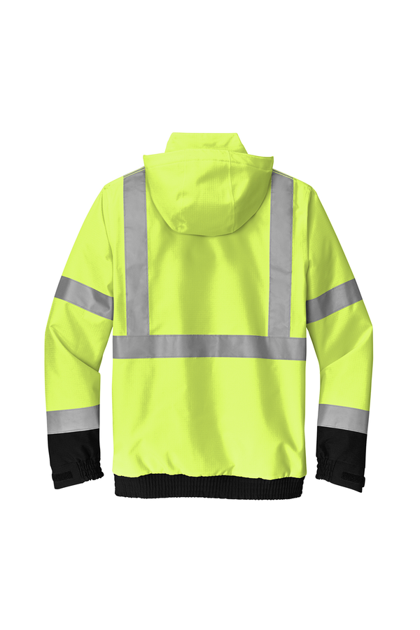 ANSI 107 Class 3 Waterproof Insulated Ripstop Bomber Jacket