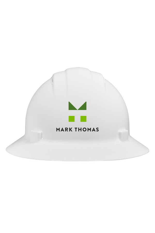 Full Brim Hard Hat with Vented Design